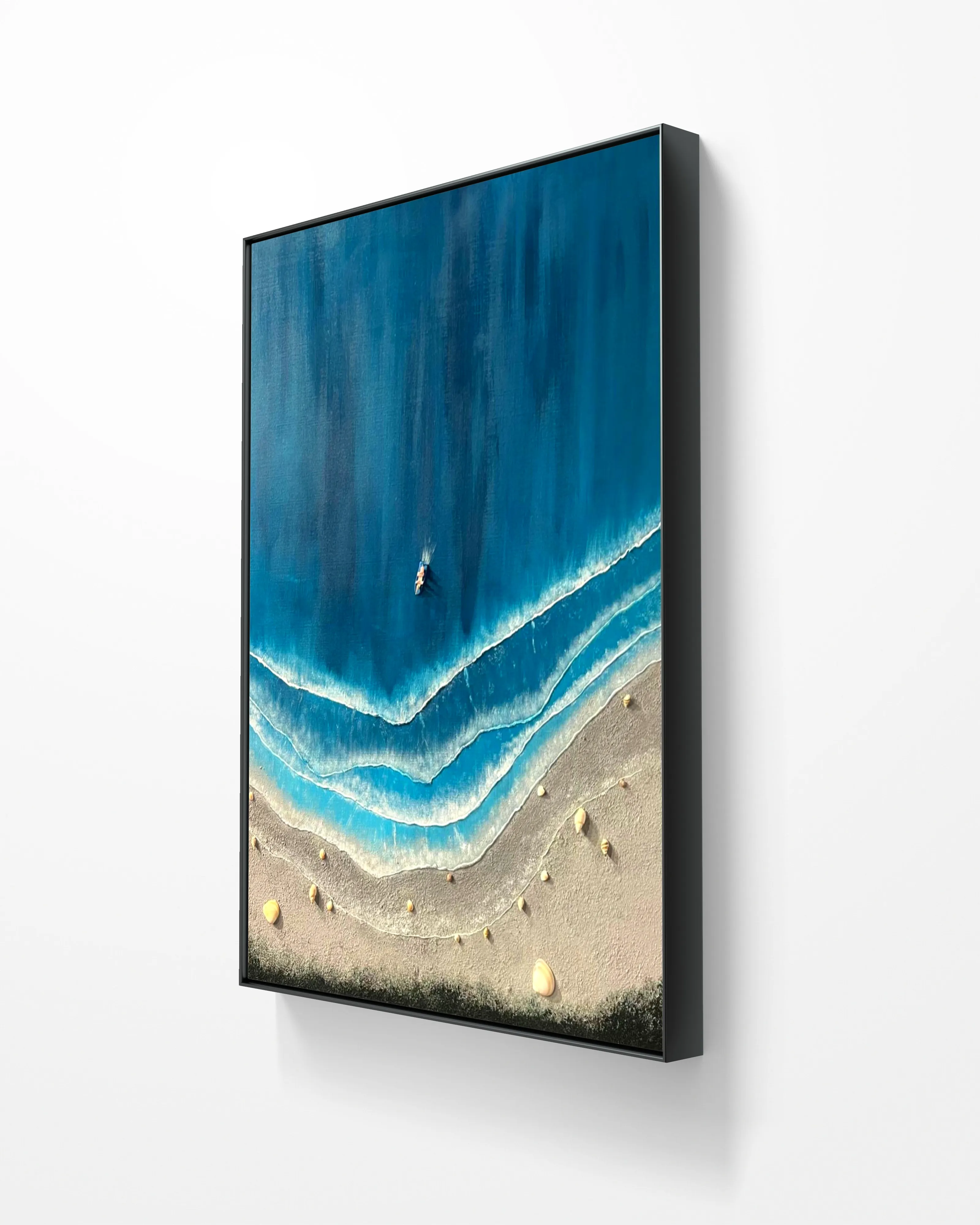 Silent Shorelines - 30 x 40 Inches artwork view 2